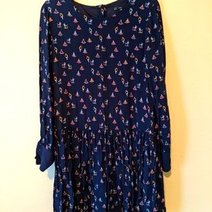 ZARA YOGA PRINT SHORT DRESS